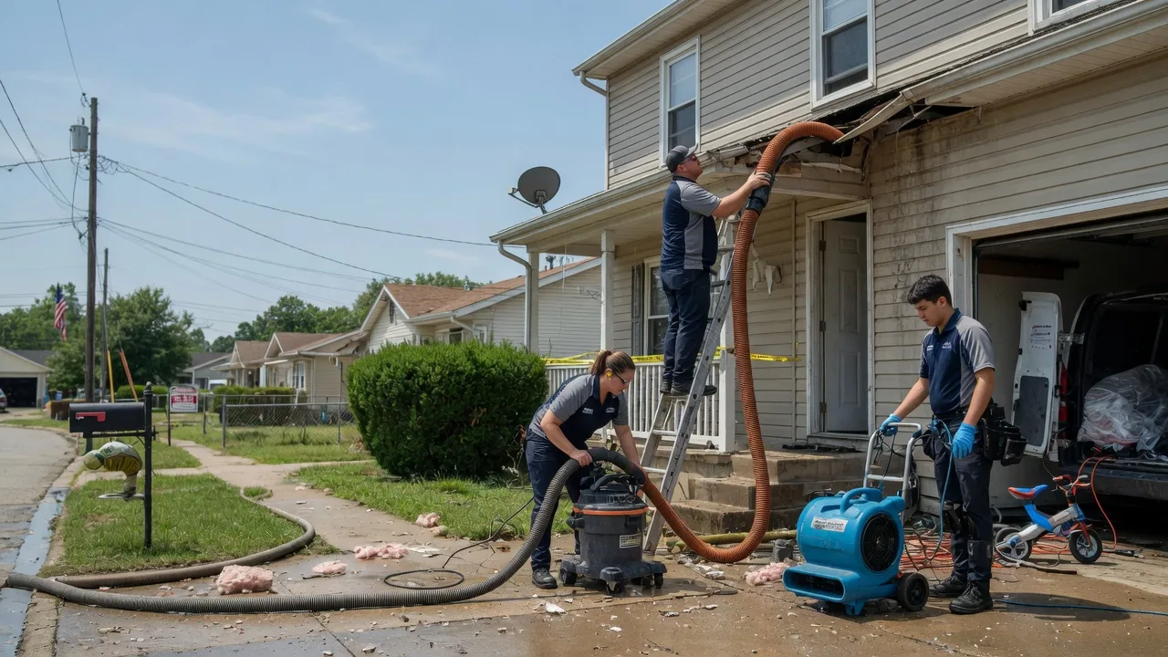 Water Damage Restoration in Oquawka, IL near me